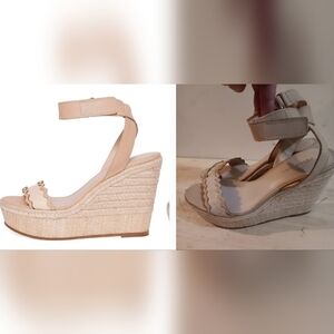Pelle Moda Roxene Espadrille Platform Wedge Sandal
